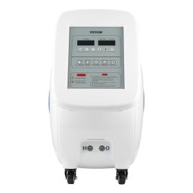 VEVOR Hydrogen Inhalation Machine, 99.99% High Purity Hydrogen Inhaler, HO-Separated 1500ml/min (1000 H+500 O) Dual Port Hydrogen Oxygen Inhaler